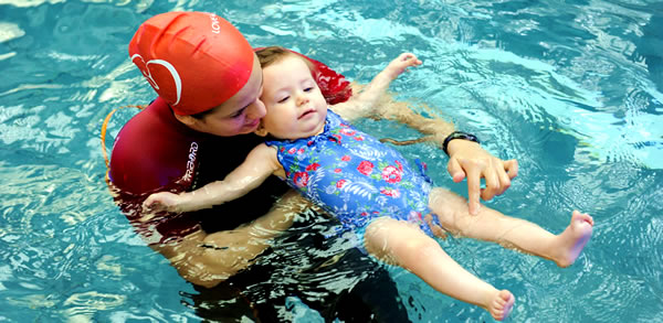 Swim lessons for babies